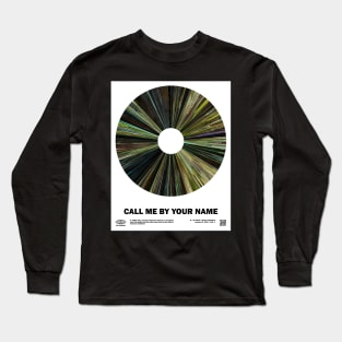 minimal_Call_Me_By_Your_Name Warp Barcode Movie Long Sleeve T-Shirt